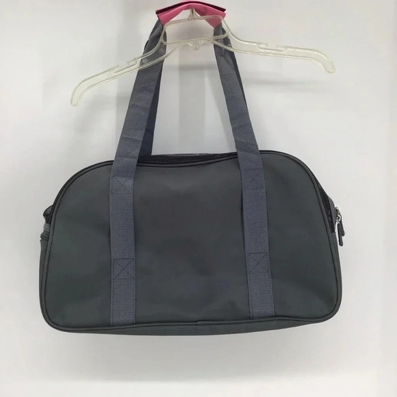 Pet Carrier Small-Medium Size Canvas & Mesh Top Handle Gray/Pink NWOT - Picture 2 of 9